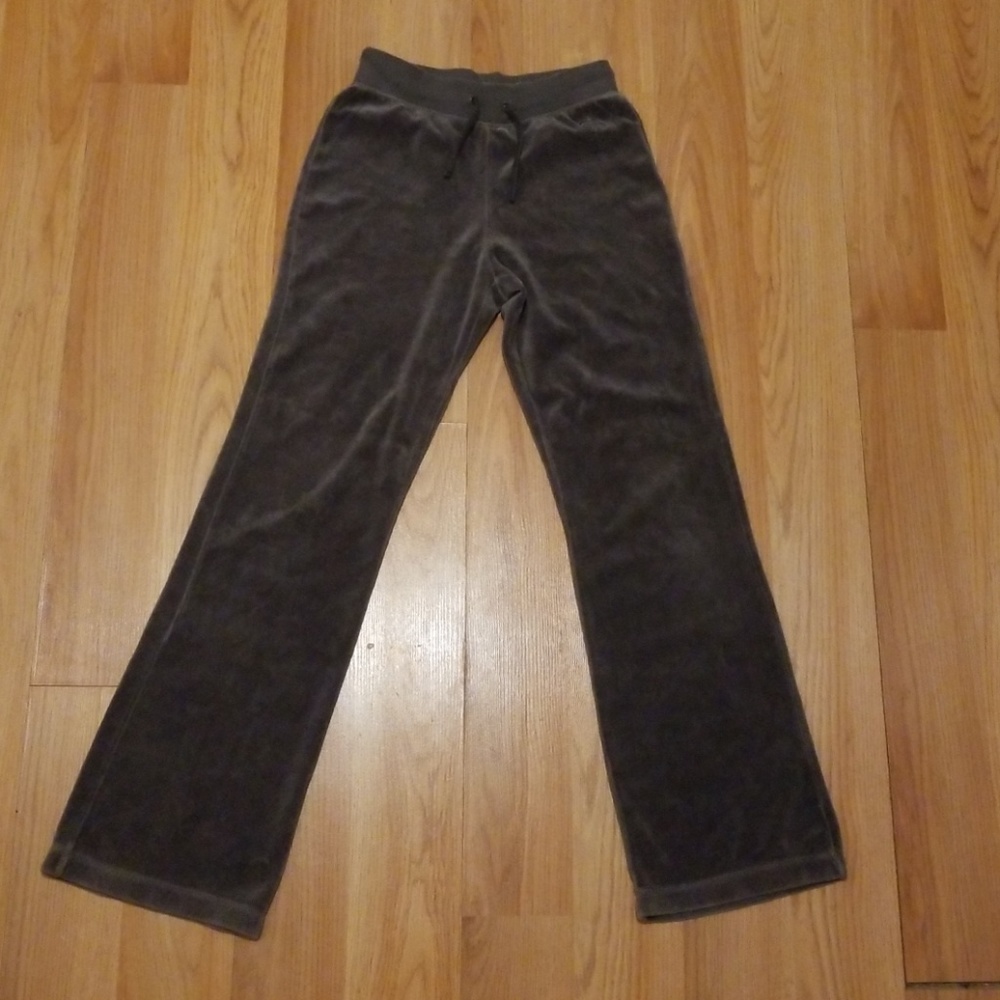 Girls velour sweatpants